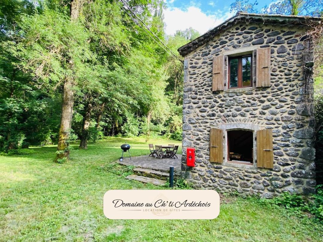 Gite De Groupe - Domaine Au Ch'Ti Ardechois Rochessauve エクステリア 写真
